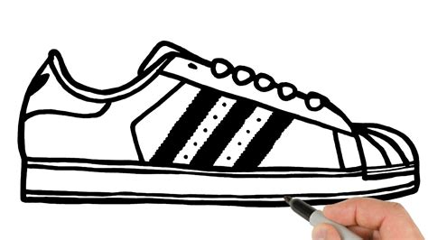 adidas shoes drawings